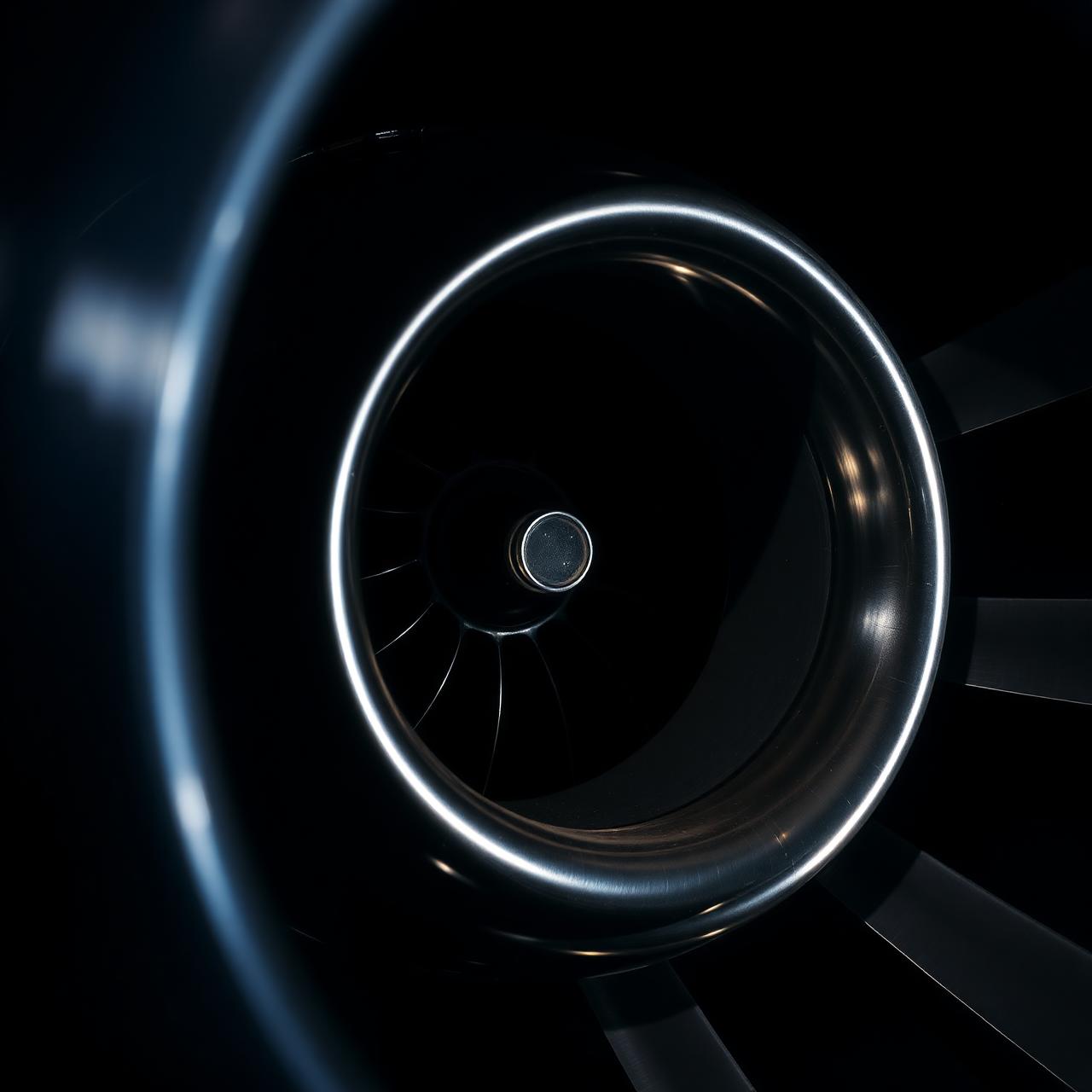 Jet turbine engine detail